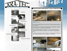 Tablet Screenshot of kra-tec.de